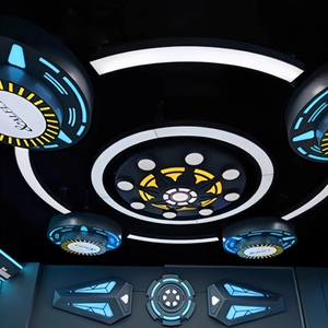 Fumashi 3D Infinite Starry <b>Sky</b> RGB Multi-color LED Dot Matrix Light 180x60cm Portable <b>Remote</b>-Controlled Waterproof KTV Bar Dance - Product Image 3