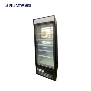 Commercial Beverage Cooler Display <b>Fridge</b> Drink Cooler Beer Glass Door Supermarket Refrigerator RT - Beverage Display Cooler Rap - Product Image 3