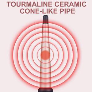 Fer <span class=keywords><strong>à</strong></span> boucler conique <span class=keywords><strong>en</strong></span> céramique tourmaline, anti-brûlure, avec écran LCD numérique et température réglable, pour usage professionnel <span class=keywords><strong>en</strong></span> salon - Product Image 6