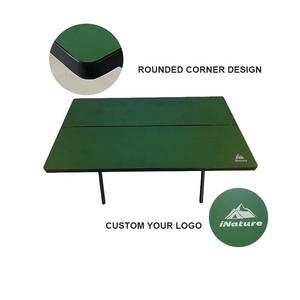 Inature giá rẻ bán buôn cắm trại bảng kim loại di động gấp Dã Ngoại bảng với 4 chỗ ngồi - Product Image 3