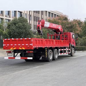 รถบรรทุกติดเครน Sinotruk TX 6*4 ขนาด 14 ตัน, รถเครนขนส่งแบบยกและบรรทุกเองได้, รับน้ำหนักได้มาก - Product Image 4