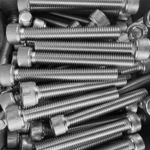 สกรูหัวหกเหลี่ยม M6 M8 M10 DIN912 A2 สแตนเลส 304 แบบ Allen - Product Image 4