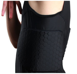 Kemeja Empuk Tanpa Lengan Kustom EVA Poliester Pria Kemeja Empuk Hitam Empuk Olahraga Tank Top Pria - Product Image 6