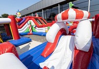 Toboggan gonflable pour parc d'attractions - Manège intérieur/extérieur pour enfants et adultes, en PVC, certifié CE