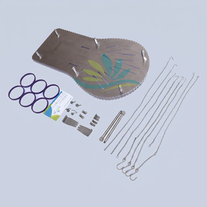 ชุดเครื่องมือผ่าตัดแบบแมนนวลสแตนเลสสตีล HAND TABLE & RETRACTOR SET TUPPERS - Product Image 1