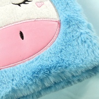 Nouveau Notebook licorne en peluche A5 de haute qualité, portable, Design personnalisé, mignon et personnalisé en peluche, collection