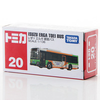 Tomy – Mini jouet de voiture en alliage moulé sous pression, cadeau populaire Isuzu Erga Toei