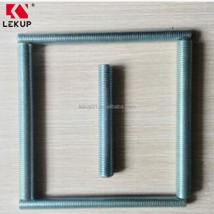 Barre filetée intégrale DIN975 galvanisée, haute résistance grade 4.8, zinguée, vente en gros usine - Product Image 4