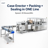Machine automatique d'emballage et de scellage de boîtes en carton ondulé LWT, 20 boîtes par minute, pour l'exportation en gros en usine