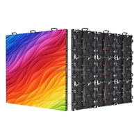 Mur vidéo LED de fond de scène géant intérieur et extérieur P1.95 P2.5 P2.6 P2.9 P3.91 écran d'affichage LED de location d'épissage sans couture