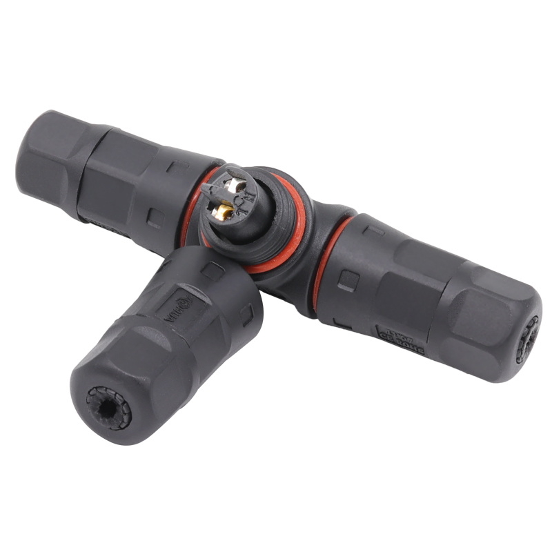 AOHUA outdoor light 2 pin водонепроницаемое соединение светодиоидный коннектор