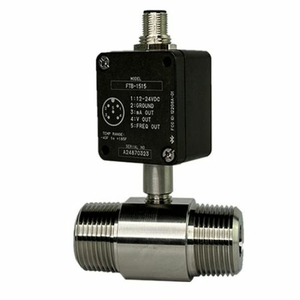 เครื่องวัดอัตราการไหล FTB-1513 ของแท้รุ่นใหม่ 3.4-34 ลิตร/นาที 5000 ปอนด์ต่อตารางนิ้ว 10 โวลต์กระแสตรง แบบหน้าแปลน ซีรีส์ FTB-1500 - Product Image 2