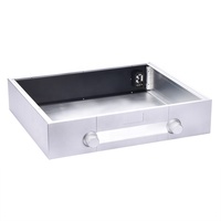 Boîtier en aluminium BRZHIFI GaoWen90 Series, argent, boîtier de préamplificateur de puissance, châssis Audio classique haut de gamme