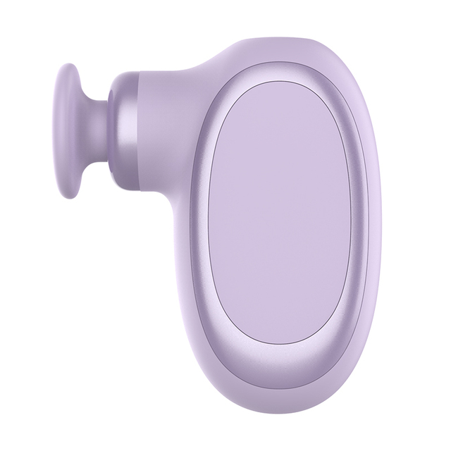 Brushless Mini Massage Gun-Portable 4 Heads Deep Tissue Percussion Massager with Timing Control USB Rechargeable