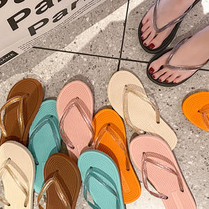 Venta al por mayor Mujeres Verano Interior Hogar Baño Antideslizante Pisos <span class=keywords><strong>Chanclas</strong></span> Zapatillas Playa <span class=keywords><strong>Chanclas</strong></span> - Product Image 1