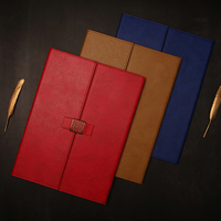 Porta Certificados de Cuero PU Rojo, Impresión Personalizada con Lámina Dorada, Cubierta Premium para Diploma