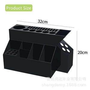 Caja de almacenamiento para peluquería, soporte desmontable para herramientas de peinado, adecuado para peines, pinzas, tijeras, multifuncional - Product Image 4