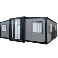 20 pieds 40 pieds de haut Cube Mini maisons mobiles maison préfabriquée double histoire pliée conteneur extensible cadre de salle de bain