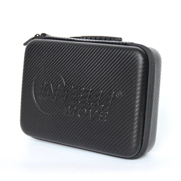 OEM ODM OBM Black Waterproof Carry EVA PU Hard Carbon Storage Case Bag with Foam Insert