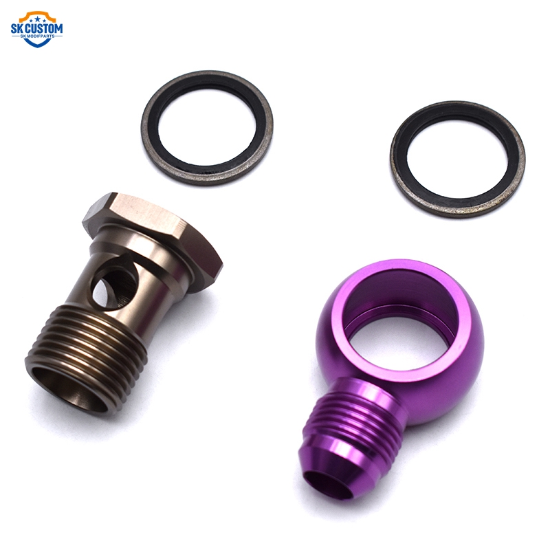 Алюминиевый болт Banjos M22 X 1,5, адаптер к AN8 AN10, поворотный конец шланга, фитинг для топливного Шланга