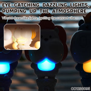 Machine à chanter pour enfants avec son surround 3D, fonctionnant sur piles, jouet de karaoké, <span class=keywords><strong>musique</strong></span> et racontage d'histoires avec microphone audio sans fil - Product Image 5