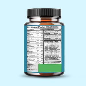 Personalización de fábrica Neuro Health con suplemento nutricional Mejora la memoria y ayuda saludable en cápsulas diarias - Product Image 3
