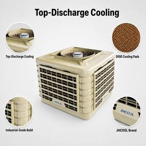 JHCOOL 18000 M3/h Enfriador de Aire Industrial por Evaporación, Climatizador de Descarga Superior, Climatizadores Industriales - Product Image 4