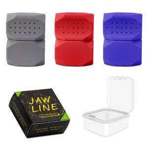 Powerful Slims Tones <b>Face</b> Jaw Trainer Jawliner 3 Resistance Levels Silicone Jawline <b>Exerciser</b> for Men Women - Product Image 1