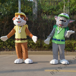 Adulti zampa cane pattuglia mascotte Costume festa per adulti mascotte Costume personaggio dei cartoni animati cane Pawpatrol costumi mascotte - Product Image 2