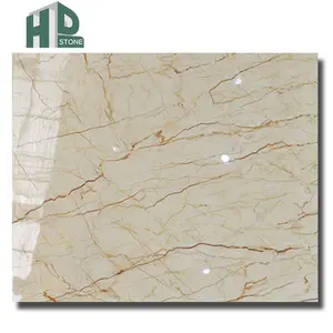 Full Body Faux Marble Beige Ceramic Tile 800x800 Porcelain Tile for Floor and Wall Decoration