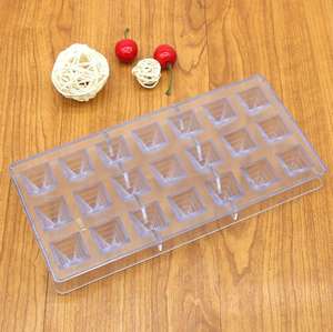 हरियाणा 3D पिरामिड आकार पॉली कार्बोनेट चॉकलेट Molds - Product Image 5