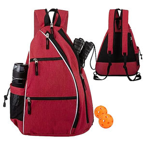 Sac de raquette de pickleball portable antivol et imperméable et sacs de sport à bandoulière Sac à dos de pickleball <span class=keywords><strong>pour</strong></span> femmes et hommes pouvant contenir 2 raquettes - Product Image 6