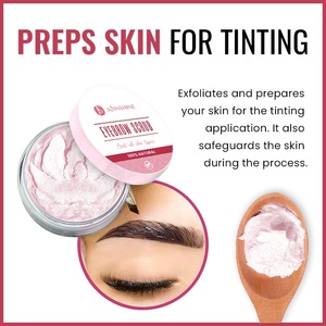 Crème exfoliante douce pour sourcils, non irritante, <span class=keywords><strong>bio</strong></span>, élimine les résidus et les cuticules, soin des sourcils, crème exfoliante pour sourcils - Product Image 5