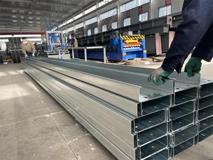 Profili a C Zincati a Caldo e ad Alta Resistenza per Supporto Strutturale di Coperture - Product Image 1
