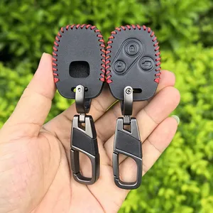 เค<span class=keywords><strong>ส</strong></span>ใส่กุญแจรีโมทรถยนต์สำหรับ Honda Civic 4D Jazz GR8 CR-V SRV FRV Fit CSX Chord 7 Accord พร้อมสกรูเ<span class=keywords><strong>ส</strong></span>ริมและหนังป้องกัน - Product Image 4