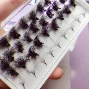 ร้อนขายหลวมทำพัดลม3D 4D 5D 6D 7D 8D 9D 10D 12D 14D รัสเซีย0.05 0.07 Eyelash Extension