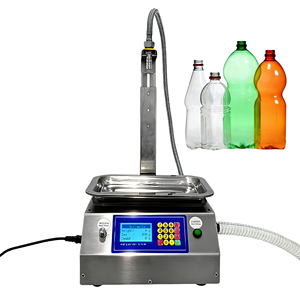 Machine de remplissage semi-automatique pour liquides, adaptée à diverses boissons et eaux minérales, machine de remplissage efficace et stable - Product Image 1
