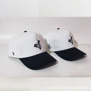 หมวกเบสบอลทรงแบน <span class=keywords><strong>Zz</strong></span> Brand รุ่น <span class=keywords><strong>Zz</strong></span>-020 ผลิตตามสั่งจากโรงงาน ผ้าฝ้าย 100% 6 แผง ปักโลโก้ พร้อมสั่งทำพิเศษสำหรับผู้ชาย - Product Image 5