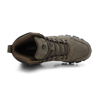Nouvelle Arrivée Chaussures de Randonnée Imperméables pour Hommes Respirantes Montantes Durables Tout-Terrain Course sur Terrain Pro TP