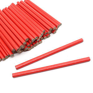Lápiz de Carpintero Sólido de Grafito Negro y Rojo para Construcción, con Impresión de Logotipo Personalizado, Alta Calidad, Venta al Por Mayor - Product Image 2