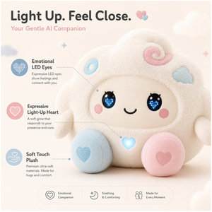 Juguete de Peluche Interactivo con Voz, Suave y Agradable al Tacto, Compañero Parlante, Textura Amigable y Abrazable - Product Image 4