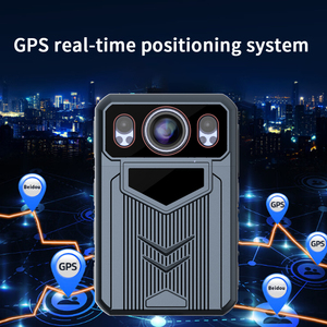 La grabadora negra 4G personalizable admite una tarjeta de memoria de hasta 512G para tomar fotos y grabar videos Cámara de uso corporal - Product Image 2