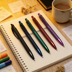 <span class=keywords><strong>Penna</strong></span> promozionale YF PEN YFA3477A con punta da 0,7 mm, inchiostro nero/blu, corpo in plastica galvanizzata, stampa UV/digitale - Product Image 2