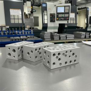 วาล์วไฮดรอลิกแบบตลับโลหะหล่อขึ้นรูปตามสั่งของ Myroth บล็อกวาล์วไฮดรอลิกแบบแมนิโฟลด์ทำจากอลูมิเนียมอัลลอยด์สำหรับเครื่องจักรอุตสาหกรรม - Product Image 2