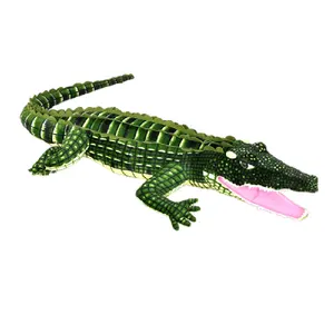 Greenmart Stuffed Soft Doll Artificial Reptile Crocodile Plush Toy Custom Design Cushion Creative Large Decorative Doll