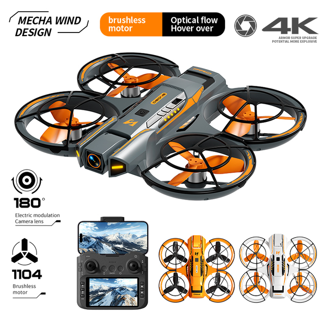 A21 PRO Screen-Controlled Drone 4K Dual Camera 3.0-Inch Remote GPS Brushless RC Quadcopter 6-Axis Plastic Foldable 280m
