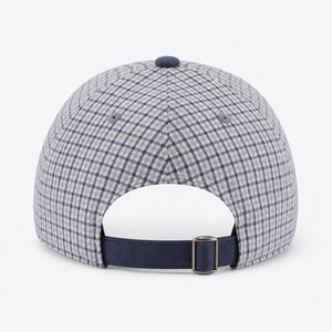 Casquette de baseball structurée à 6 panneaux, brodée à plat, avec logo personnalisé T&L, motif feuille, visière incurvée réglable, en sergé de coton, vente en gros - Product Image 5