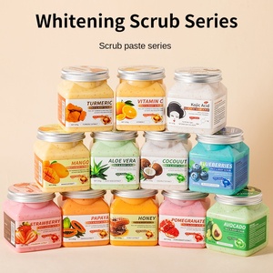 Crema <span class=keywords><strong>Exfoliante</strong></span> Hidratante Blanqueadora Orgánica <span class=keywords><strong>de</strong></span> 350g con Cúrcuma, <span class=keywords><strong>Café</strong></span> Kójico <span class=keywords><strong>y</strong></span> Aguacate <span class=keywords><strong>para</strong></span> <span class=keywords><strong>Cara</strong></span> <span class=keywords><strong>y</strong></span> Cuerpo al por Mayor - Product Image 3