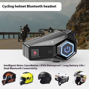 Haut-parleurs de casque de <span class=keywords><strong>moto</strong></span> à longue durée de vie de la batterie, microphone souple/rigide, IPX6, réponse automatique, contrôle de la musique, réduction du bruit, Hi-Fi pour voiture - Product Image 2