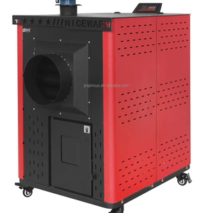 Calentador de Aire de Pellets de Biomasa para Calefacción Central, Ecológico, Independiente, 58KW, para Uso en Baños, Tanque de Combustible de 65Kg, Alto Flujo de Aire - Product Image 1